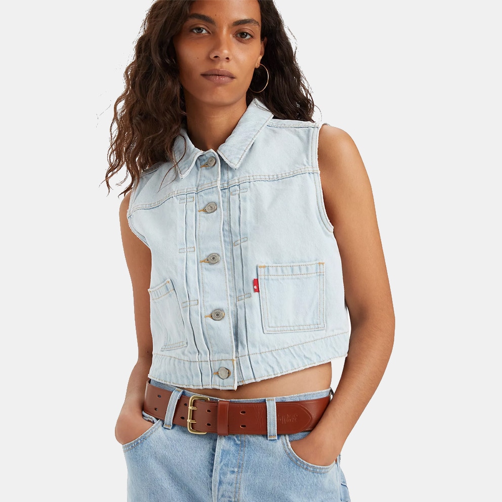 Levi's Utility Vest Med Indigo Women's Denim Jacket