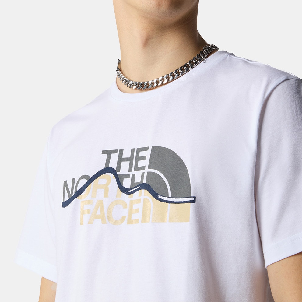 The North Face M S/S Mountain Line Tee Tnf White