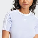 adidas Originals 3 Stripe Baby Tee Γυναικείο Cropped T-shirt