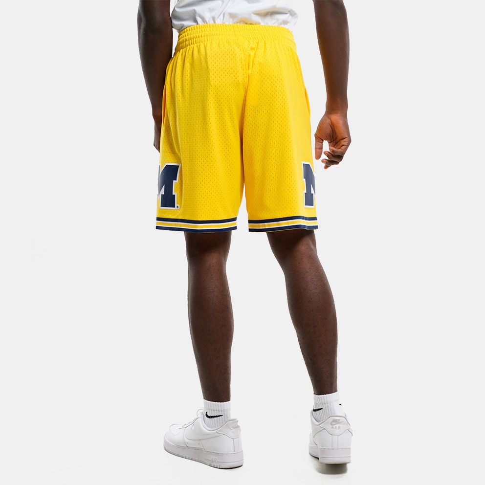 Mitchell & Ness Ncaa Maize Shorts Michigan 1991