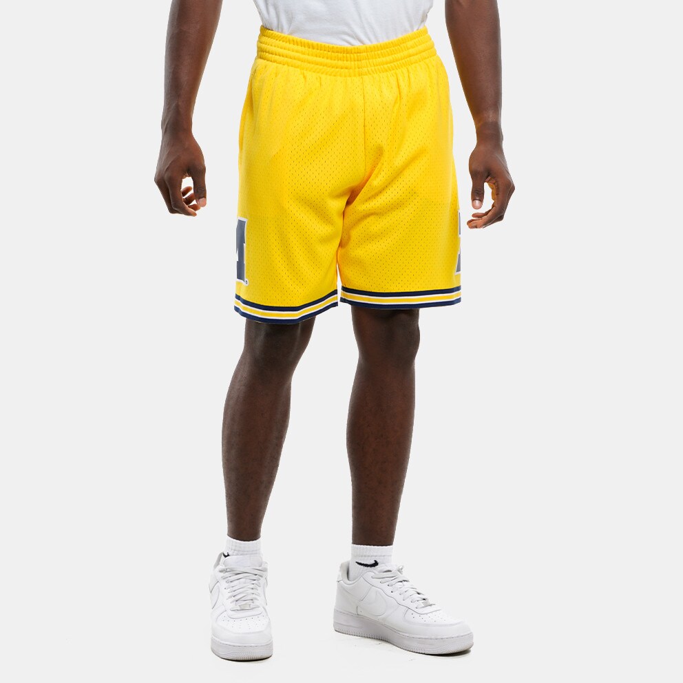 Mitchell & Ness Ncaa Maize Shorts Michigan 1991