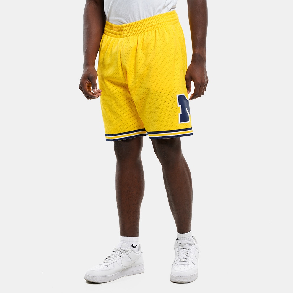 Mitchell & Ness Ncaa Maize Shorts Michigan 1991