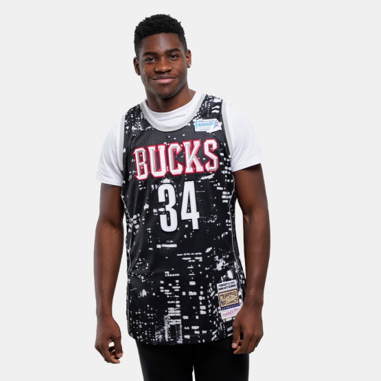 Mitchell & Ness NBA Giannis Antetokounmpo Milwaukee Bucks World Rising Stars Authentic Jersey