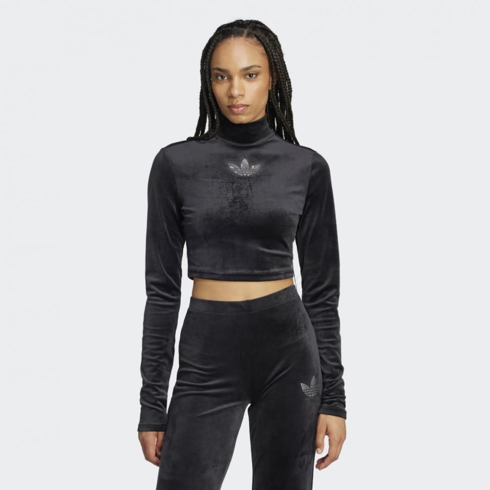adidas Originals Bling Crop Γυναικεία Μακρυμάνικη Μπλούζα