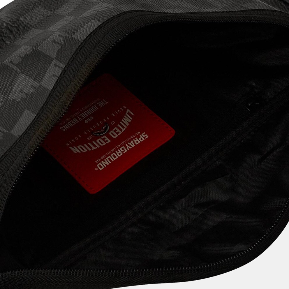 Sprayground Hangover Drip Grey Check Savvy Γυναικεία Τσάντα Χιαστί