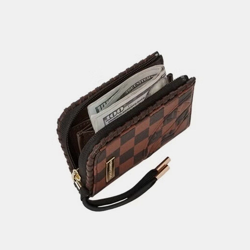 Sprayground Core Embossed Check Wallet