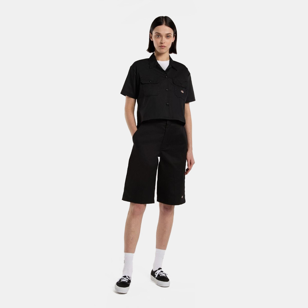 Dickies Women's Cropped  Short Sleeved Shirt