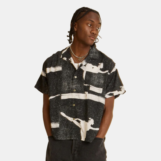 Obey Jacques Woven Ανδρικό Κοντομάνικο Πουκάμισο