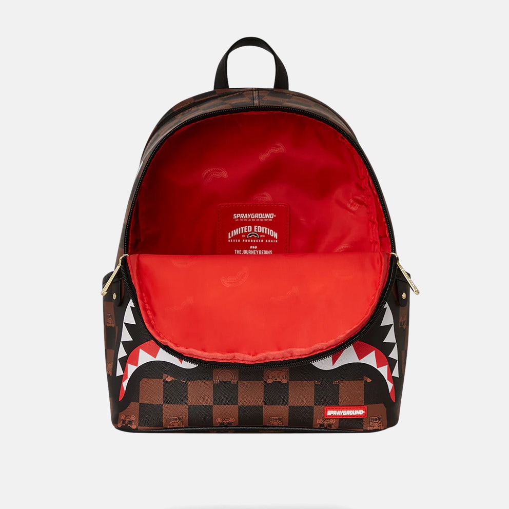 Sprayground Peeking Character Check Savage Backpack