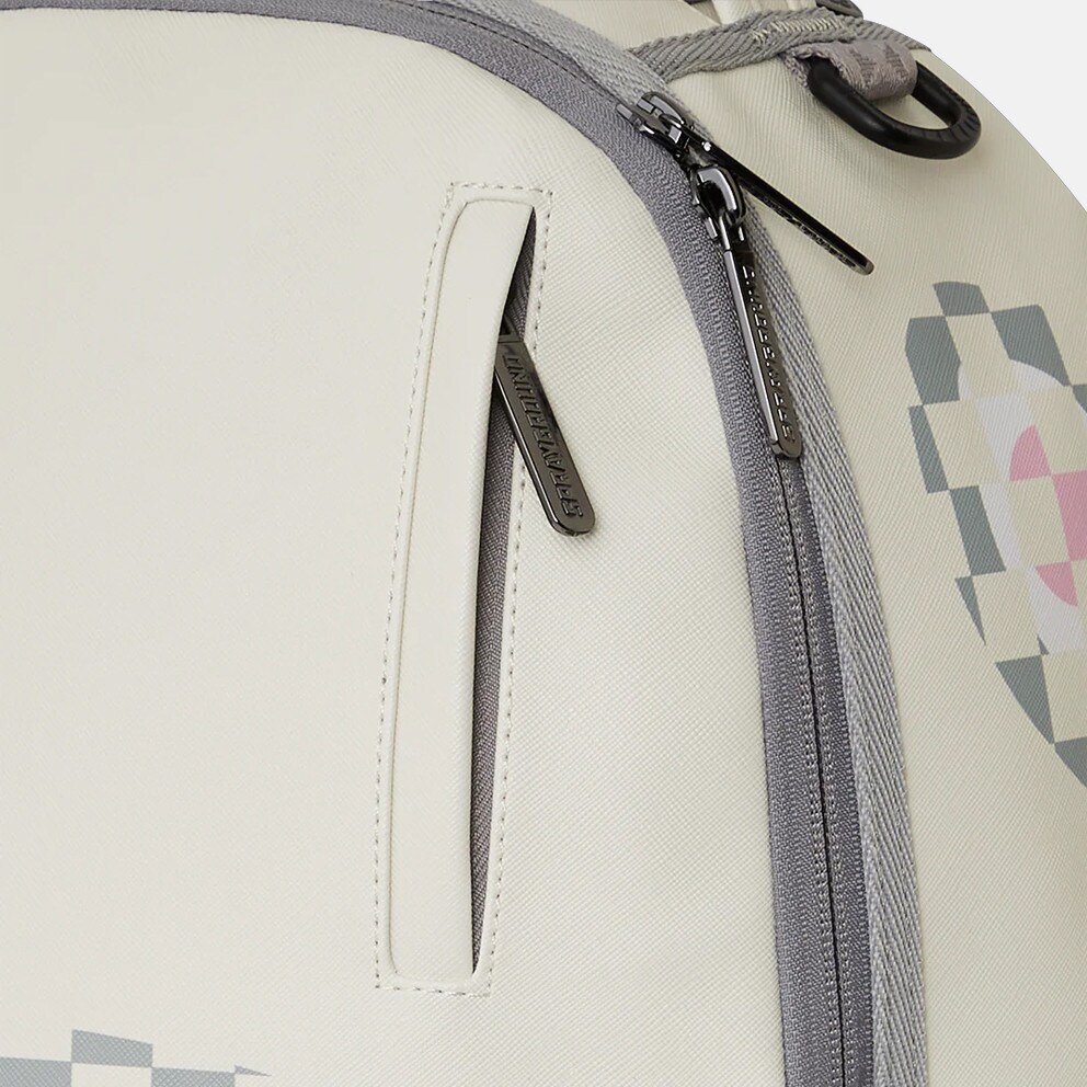 Sprayground Cream Check Shark Central Τσάντα Πλάτης