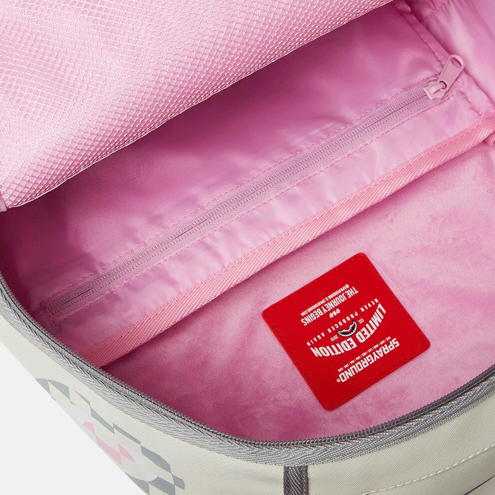 Sprayground Cream Check Shark Central Τσάντα Πλάτης