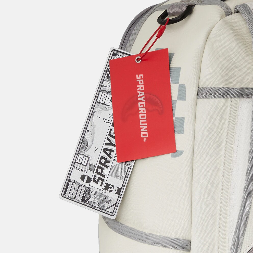 Sprayground Cream Check Shark Central Τσάντα Πλάτης