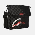 Sprayground Unfinished Shark Messenger Sling Γυναικεία Τσάντα Μέσης