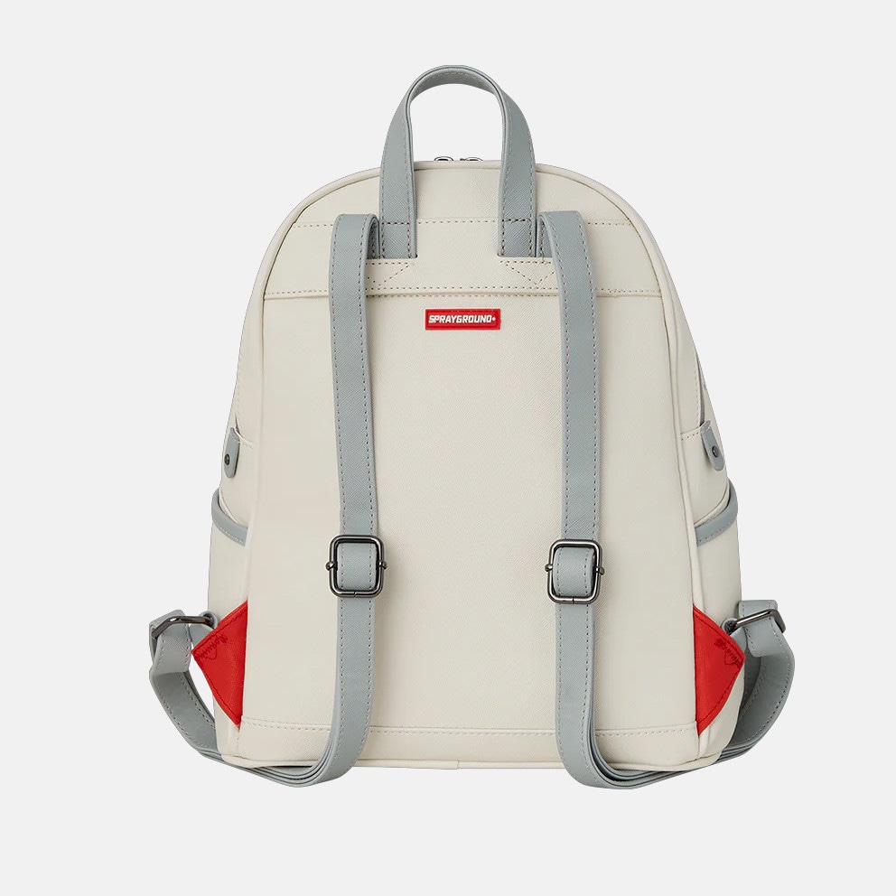 Sprayground Cream Check Shark Central Savage Τσάντα Πλάτης