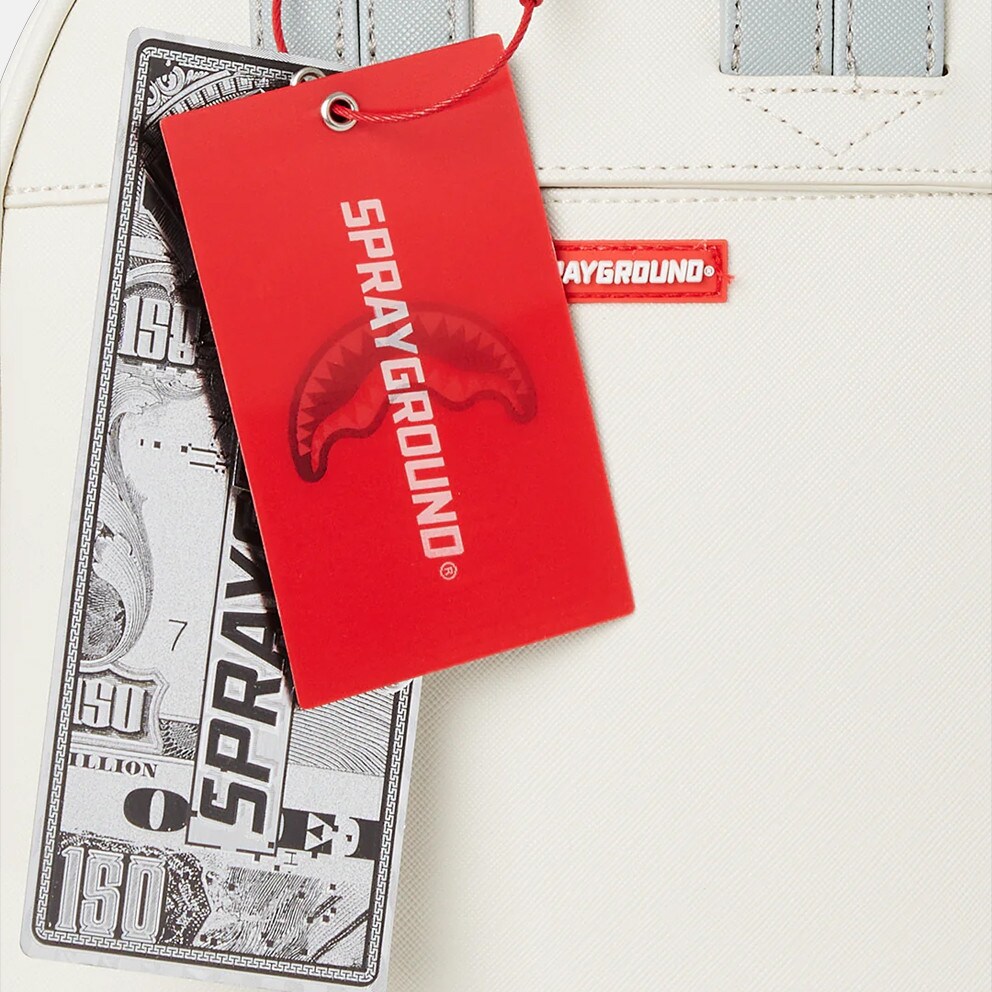 Sprayground Cream Check Shark Central Savage Τσάντα Πλάτης