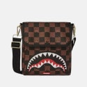Sprayground Peeking Character Check Messenger Sling Γυναικεία Τσάντα Μέσης