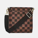 Sprayground Peeking Character Check Messenger Sling Γυναικεία Τσάντα Μέσης