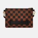 Sprayground Peeking Character Check Pouchette Γυναικεία Τσάντα Ώμου