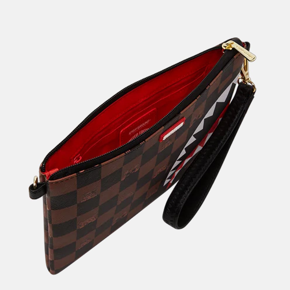 Sprayground Peeking Character Check Pouchette Γυναικεία Τσάντα Ώμου