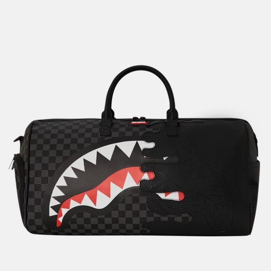 Sprayground Unfinished Shark Large Duffle Travel Bag