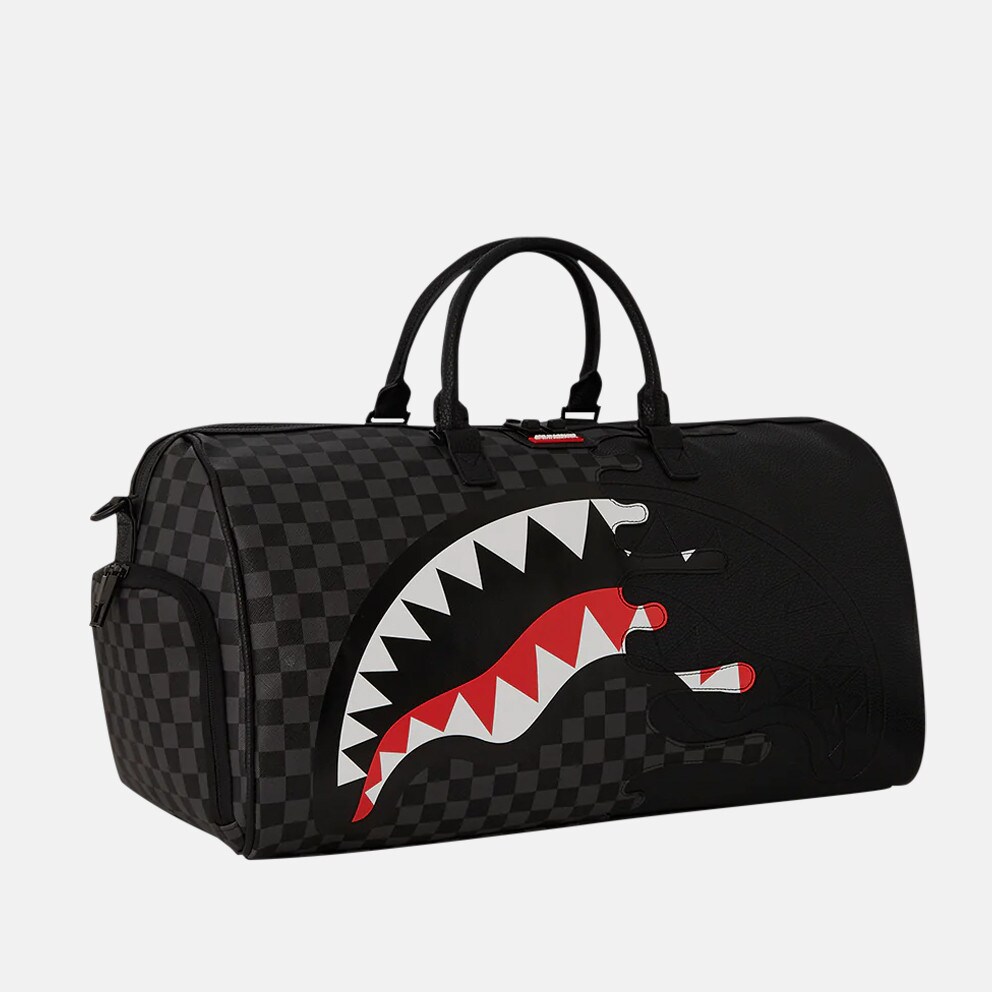 Sprayground Unfinished Shark Large Duffle Travel Bag