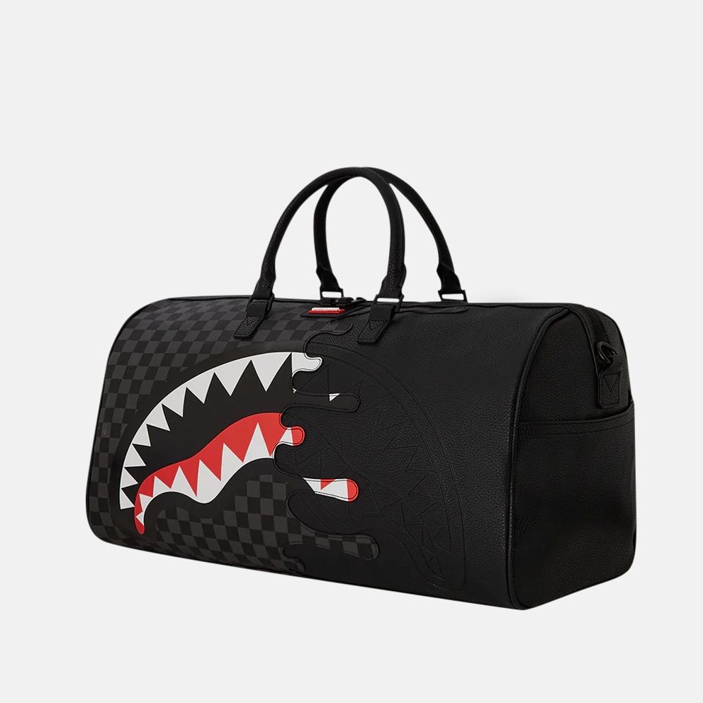 Sprayground Unfinished Shark Large Duffle Travel Bag