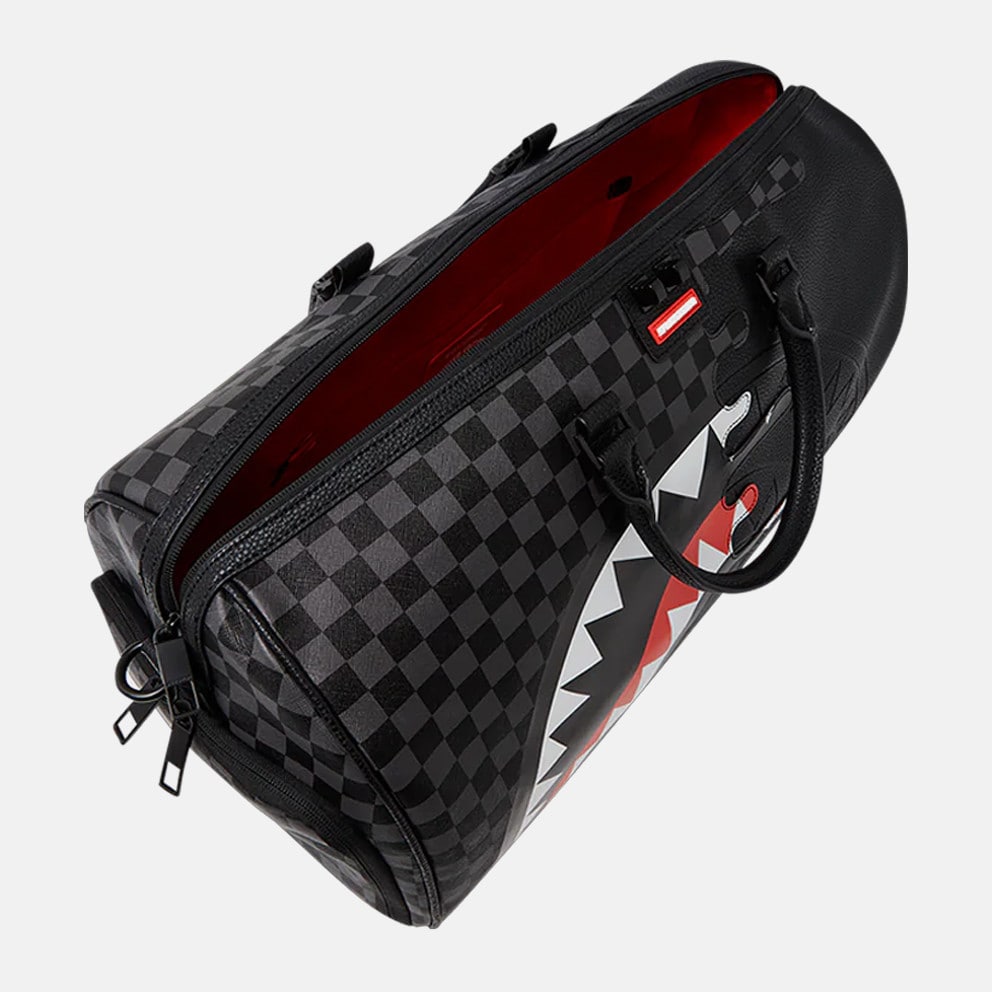 Sprayground Unfinished Shark Large Duffle Travel Bag
