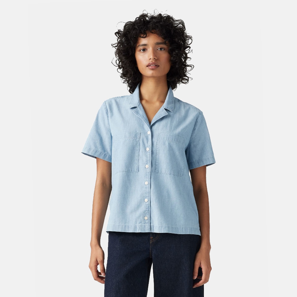 Levi's Sonny Linen Blend Camp Women's Short Sleeved Shirt