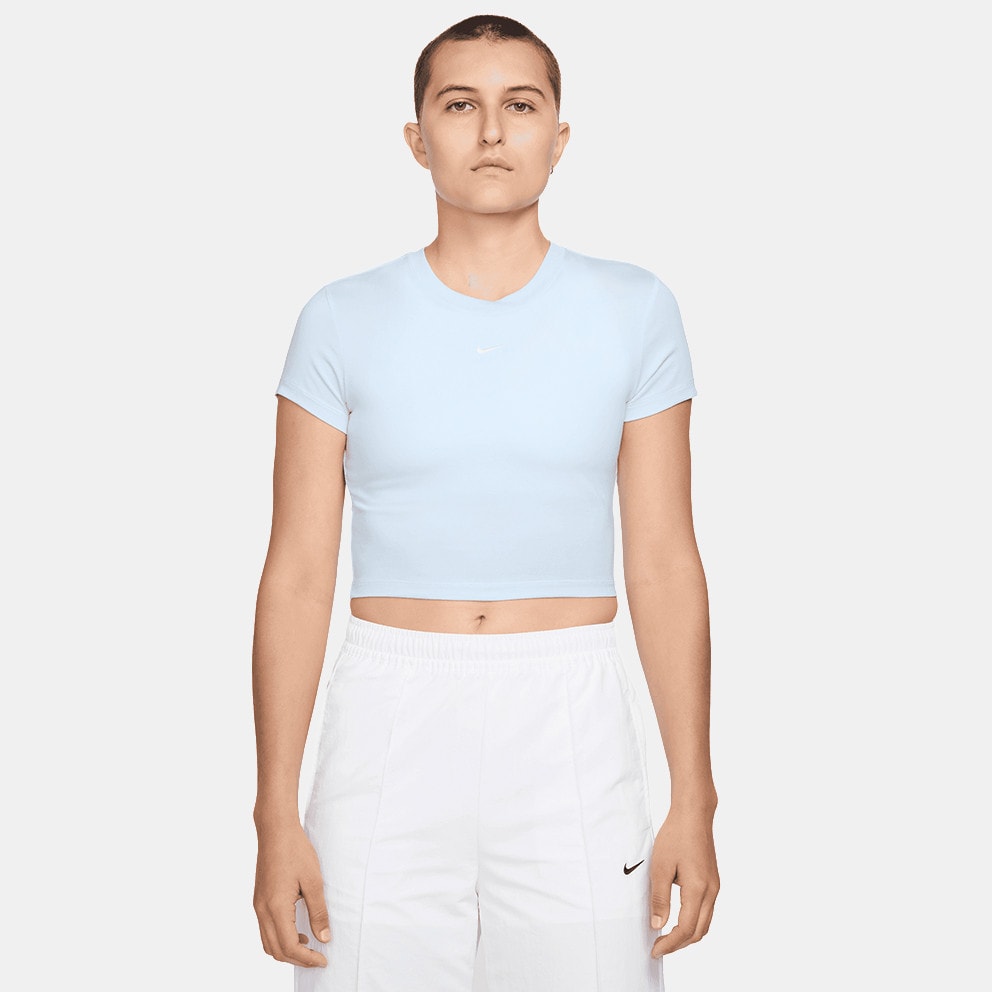 Nike Sportswear Chill Knit Γυναικείο Cropped T-Shirt
