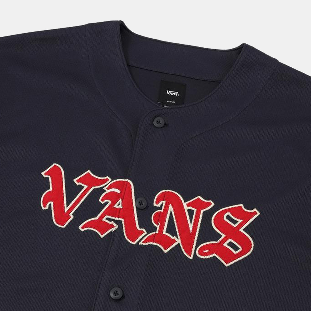 Vans Olde Baseball Parisian Men's Short Sleeved Shirt