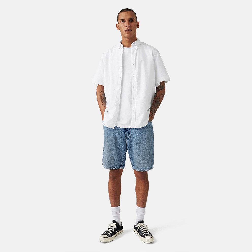 Levi's 468 Loose Shorts Light Indigo - Flat Finish