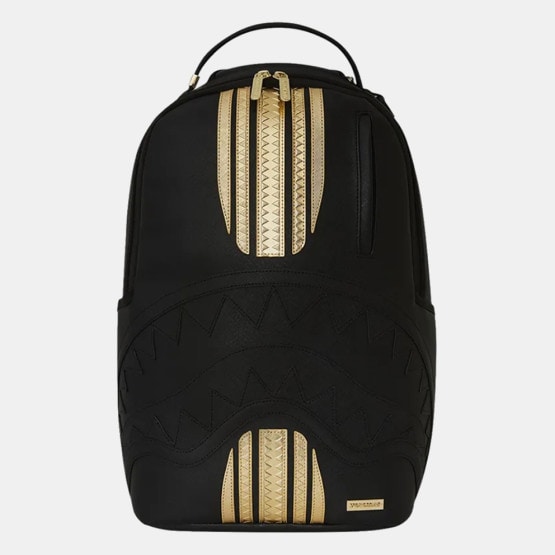 Sprayground Gold Stripes Black Τσάντα Πλάτης