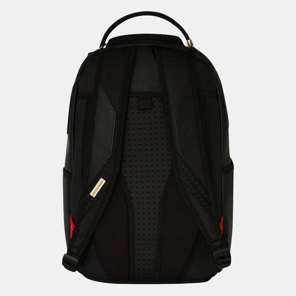 Sprayground Gold Stripes Black Backpack