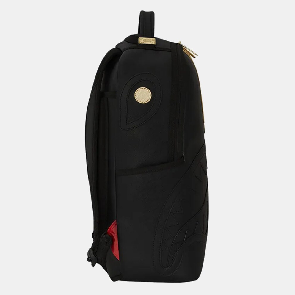 Sprayground Gold Stripes Black Backpack