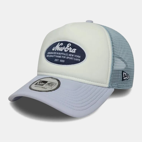 New Era Oval Foam Patch Trucker Hat