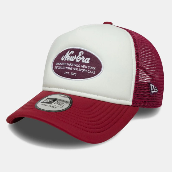New Era Oval Foam Patch Trucker Hat
