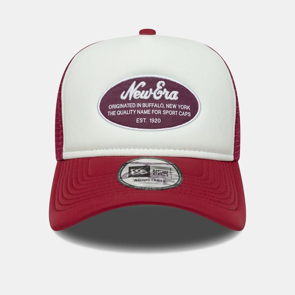 New Era Oval Foam Patch Trucker Hat