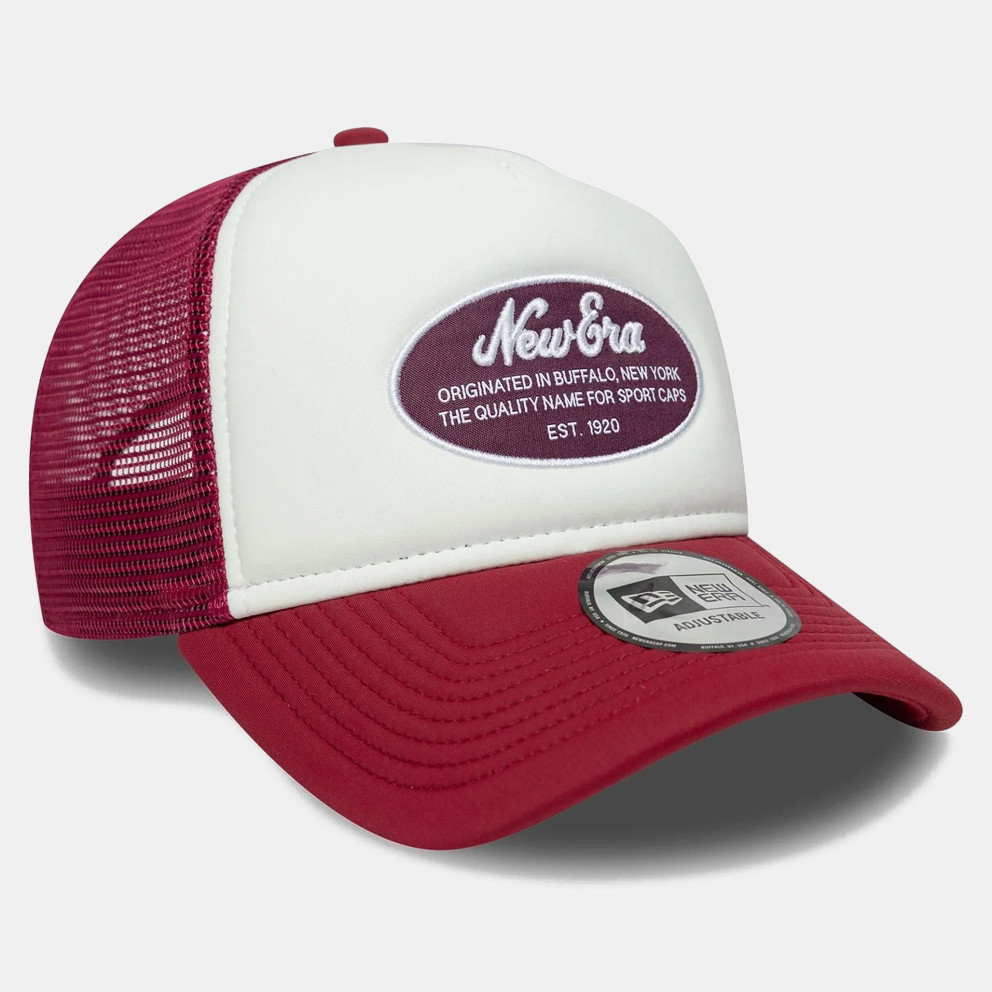 New Era Oval Foam Patch Trucker Hat