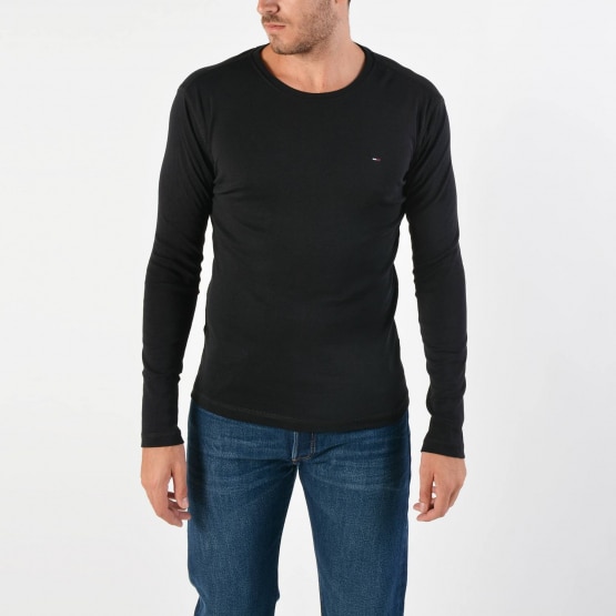 Tommy Jeans Long SLeeved Ribbed Organic Cotton Ανδρικό T-Shirt